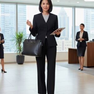 Talbot’s Black Pant Suit